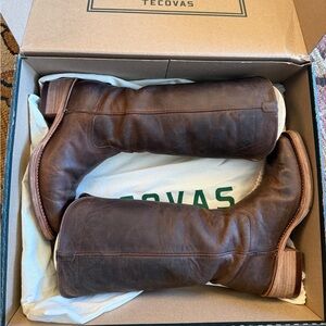 Tecovas The Charlie Boot Cafe 6.5 fit like 7